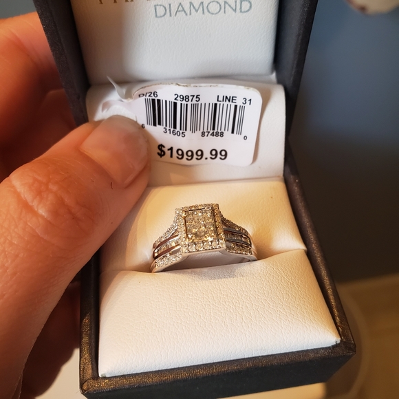 Traditions diamond princess bridge ring - Picture 5 of 5